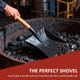 Armo® Heavy Duty Metal Coal Small Hand Shovel 44cm