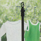 Armo® 2.4M Heavy Duty Metal Washing Line Prop Telescopic Clothes Line x 2