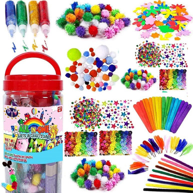 Ram© Giant 200 Pieces Craft Jar - Ram Retail Group