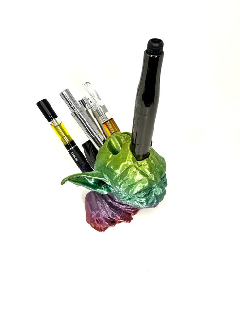 Product Name: Yoda Vape Cartridge Holder: 8-Slot 510 Desktop Stand | Kush Kitteh