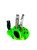 Profile view showing the sturdy flat base and clean 3D print lines of the sci-fi themed storage holder.