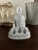 Kush Kitteh Buddha style 3D-printed 6-slot cartridge organizer stand and battery pen dock.