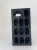 Top angle of the storage dock highlighting dedicated slots for a slim vape pen and multiple spare cartridges.