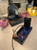 Top angle of the storage dock highlighting the central Crafty Plus docking bay and side accessory compartments.