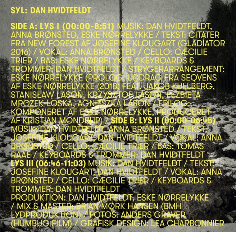 Dan Hvidtfeldt Larsen - Syl (10") (NORDSØ)