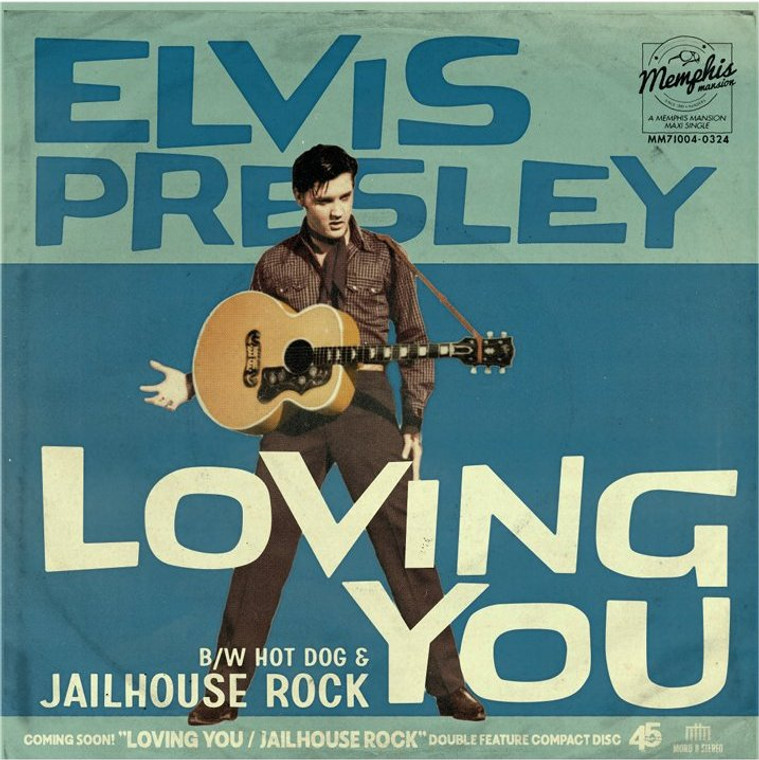 Elvis Presley - Loving You (7") (NORDSØ)