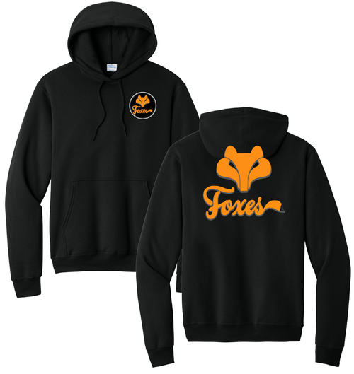 Foxes Adult Hoodie