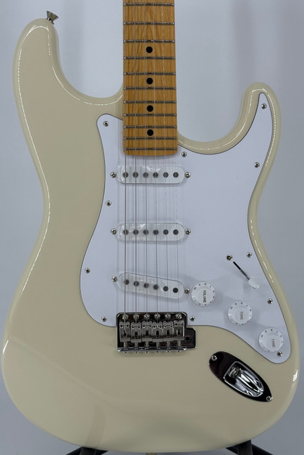 Tokai Goldstar SSS-Style, Alder Body, Maple Fretboard - Vintage White Made in Japan AST-101M-VWH