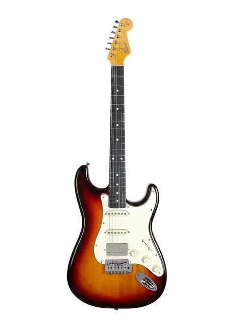 Tokai Goldstar HSS-Style, Alder Body, Rosewood Fretboard - 3-Tone Sunburst Made in Japan AST-423-101R-SH-YS