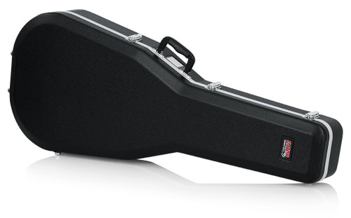 Gator GC-DREAD-12 Deluxe Molded 12-string Acoustic Dreadnought Guitar Molded Case - Black