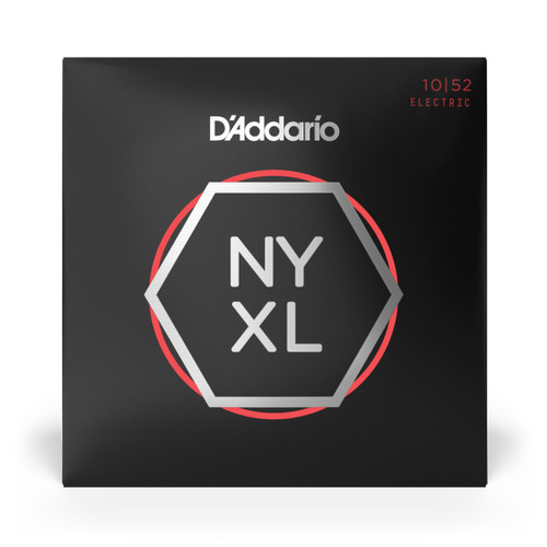 D'Addario NYXL1052 NYXL Electric Guitar Strings Light Top / Heavy Bottom 10-52