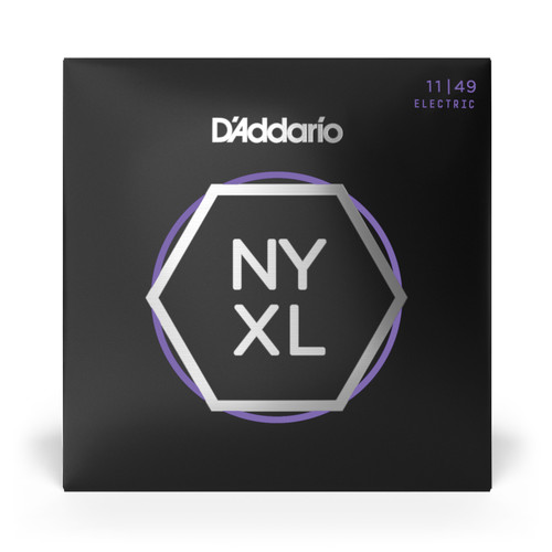 D'Addario NYXL1149 NYXL Electric Guitar Strings Medium 11-49