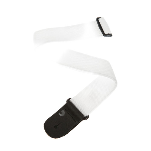 D’Addario Polypropylene Guitar Strap White
