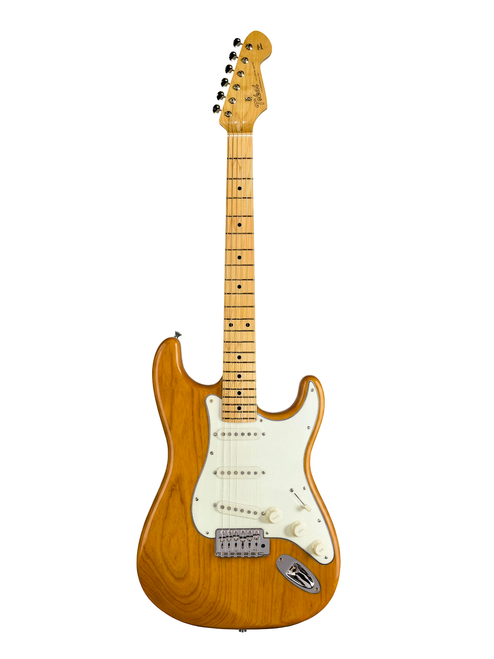 Tokai Goldstar SSS-Style Alder Body Maple Fretboard Vintage Natural Made in Japan AST-101M-VNT