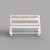 Wavebone Headquarter Studio Workstation Desk and Keyboard Tray- Light Wood Finish