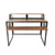 Wavebone Star Rover™ Studio Desk with Keyboard Tray - Wood Finish