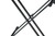 Gator GFW-KEY-2000X Double X-Style Keyboard Stand - Black