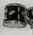 Used Ludwig Accent 8x8” + 10x8” Toms Black with Ludwig Double Tom Stand