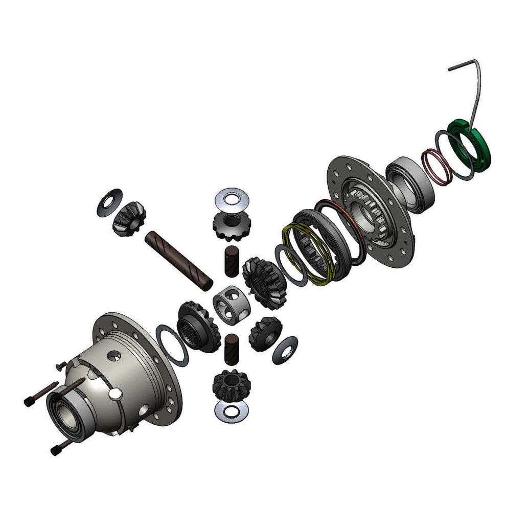 Air Locker Differential Dana 70/80, 32 SPL, LOW SPEED RD173