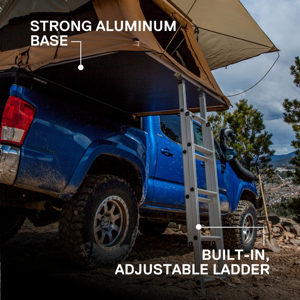 ARB Simpson III Rooftop Tent with Annex Features