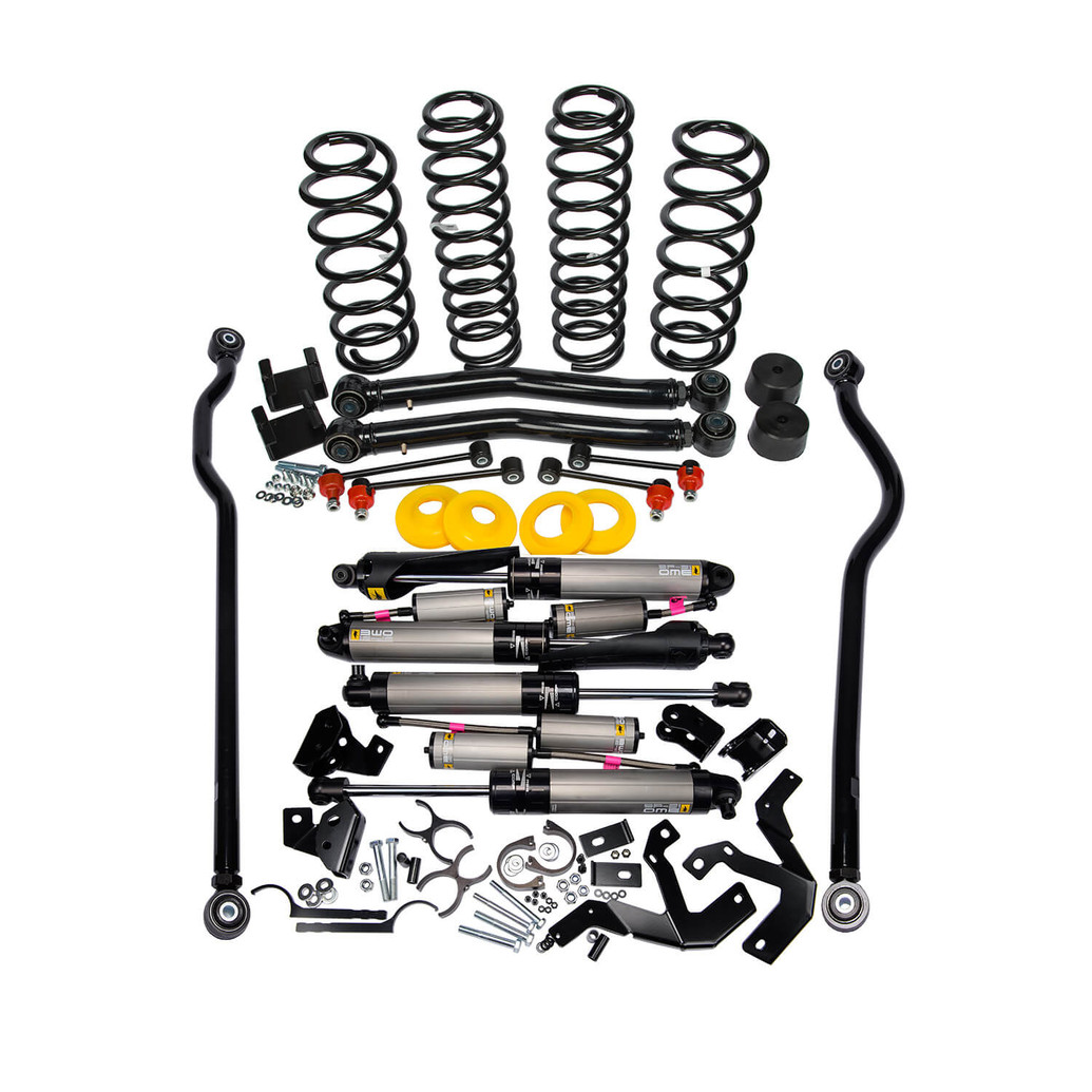 Light Load Suspension Lift Kit with BP-51 Bypass Shocks for 4-Door Models OMEJL4DBP51LK