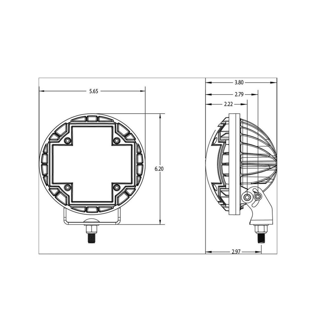 ARB NACHO TM5 LED Auxiliary Amber White Set TM522 