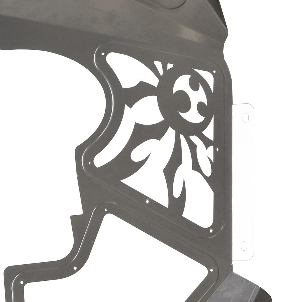 Poison Spyder JK FRONT VENTED INNER FENDER - RAW 