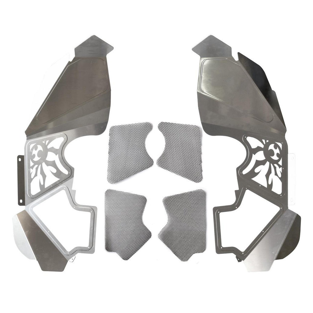 Poison Spyder JK FRONT VENTED INNER FENDER - RAW 