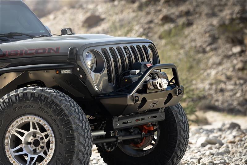 Poison Spyder Front Winch Fairlead Mount Bracket (Black) 