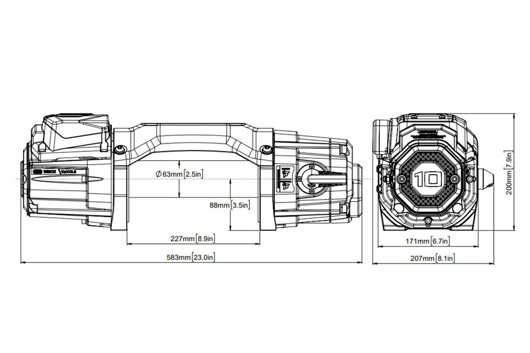  ARB Winch - Synthetic 