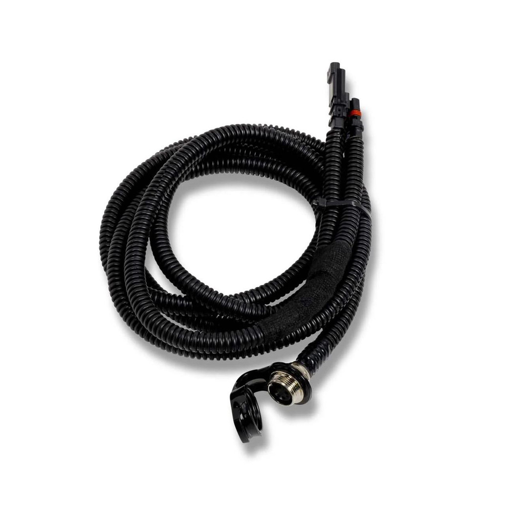 ARB Control Plug T-Harness 6.5ft ARWA020, flexible black wiring harness with connectors for vehicle electrical systems.