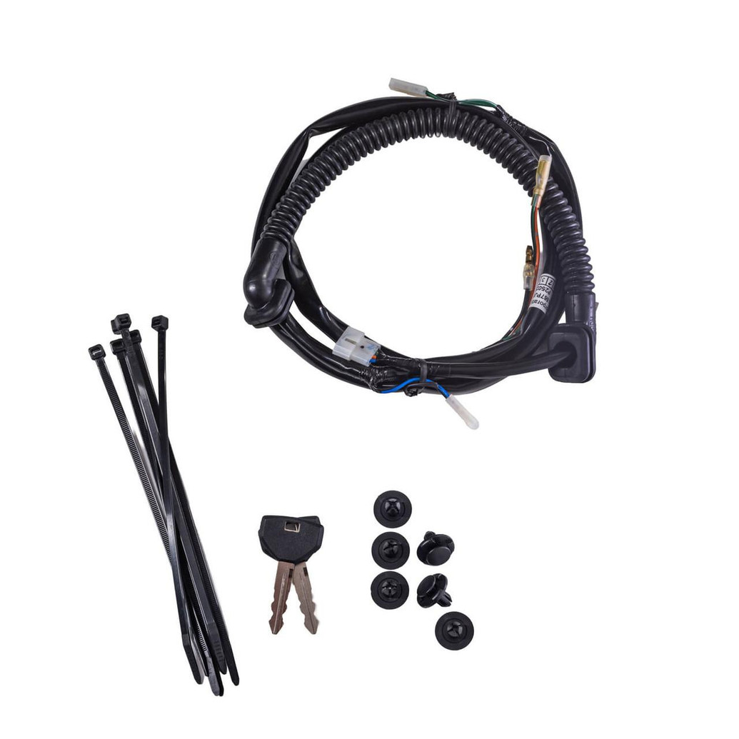 ARB Ascent Rear Door Glass Assembly 668AC024SP, a replacement rear door glass and wiring harness kit for vehicle repair.
