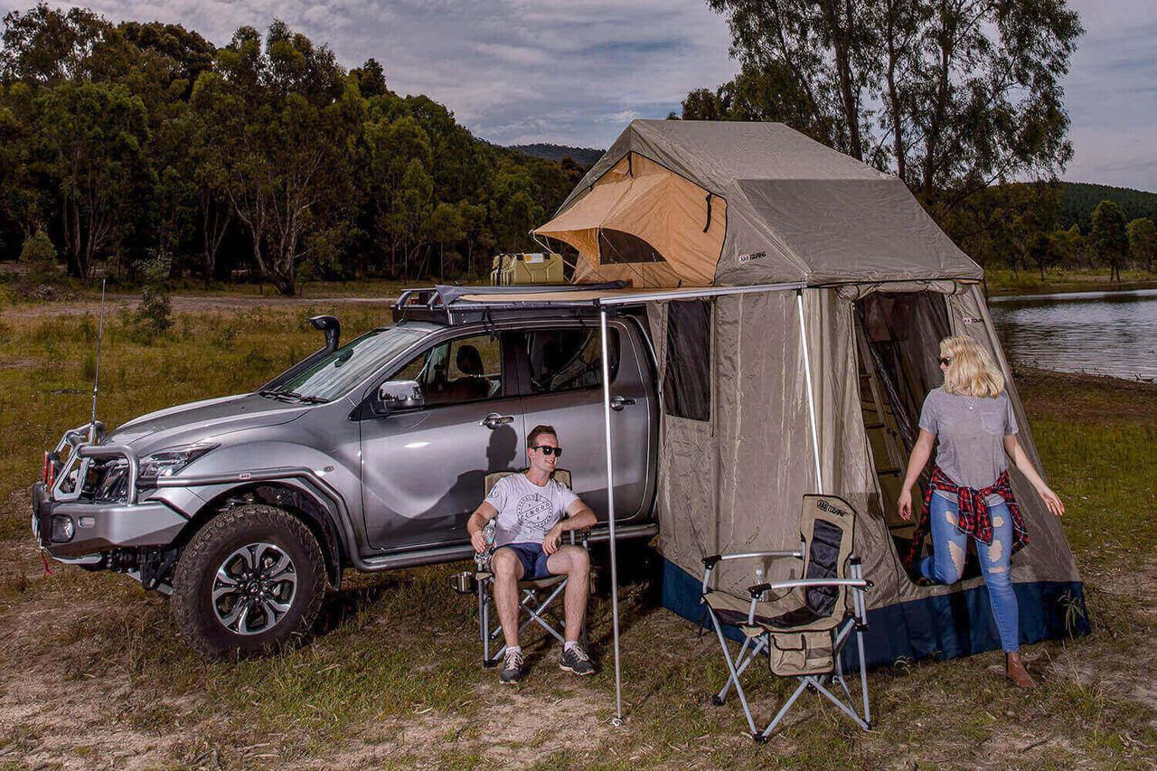 ARB 4x4 Accessories Simpson III Rooftop Tent with Annex 803804 803804