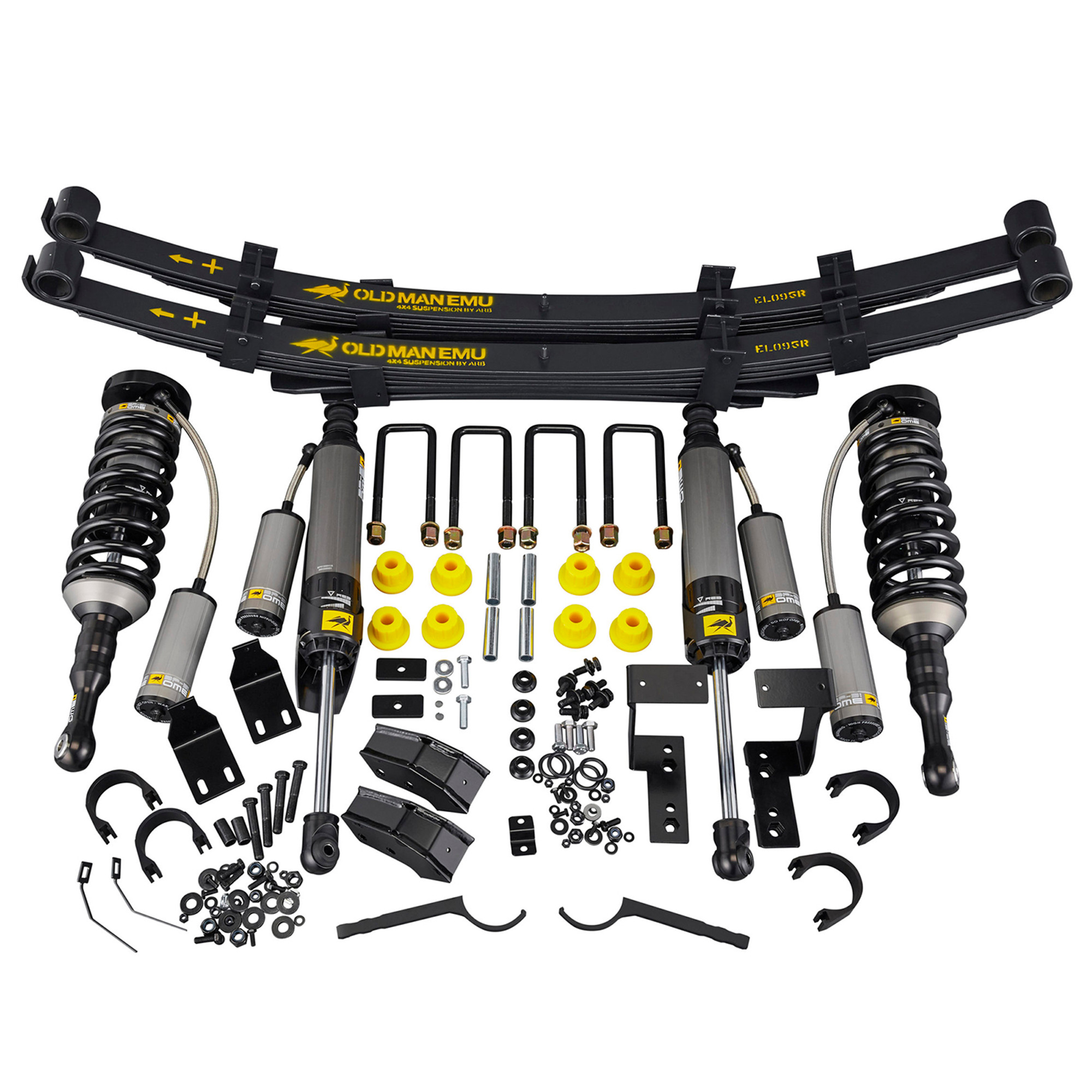 Suspension Lift Kit with BP-51 Bypass Shocks OMETAC16BP51B