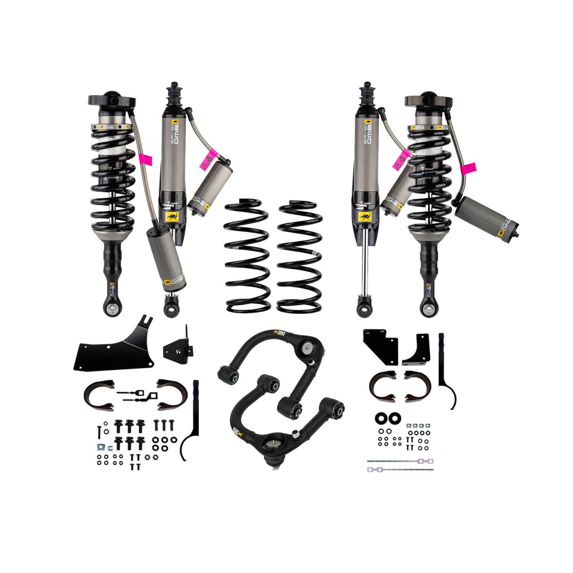 Heavy Load Suspension Kit with BP-51 Shocks and Upper Control Arms 4RBP51HKP