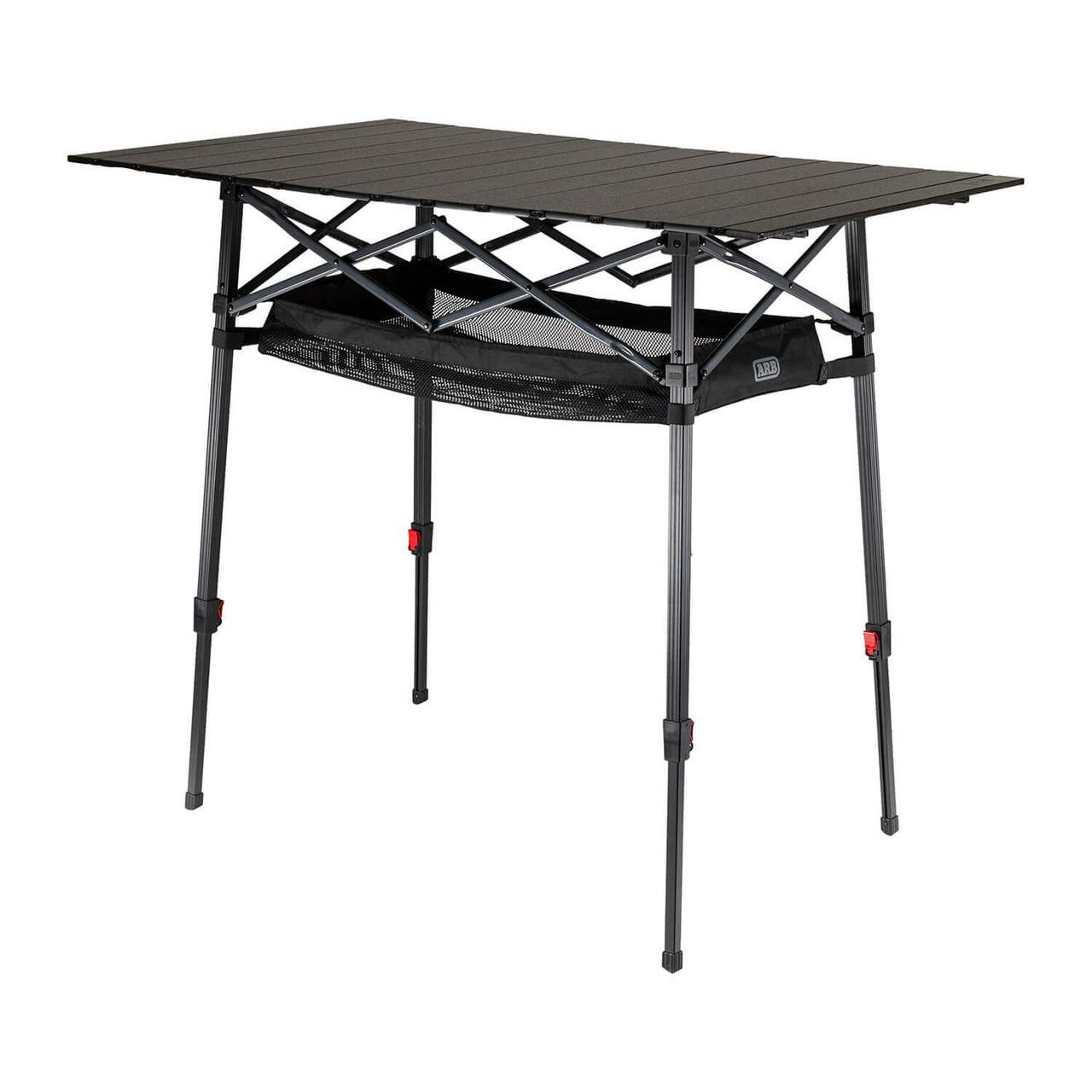 ARB 4x4 Accessories Pinnacle Camp Table Aluminum Black 10500171