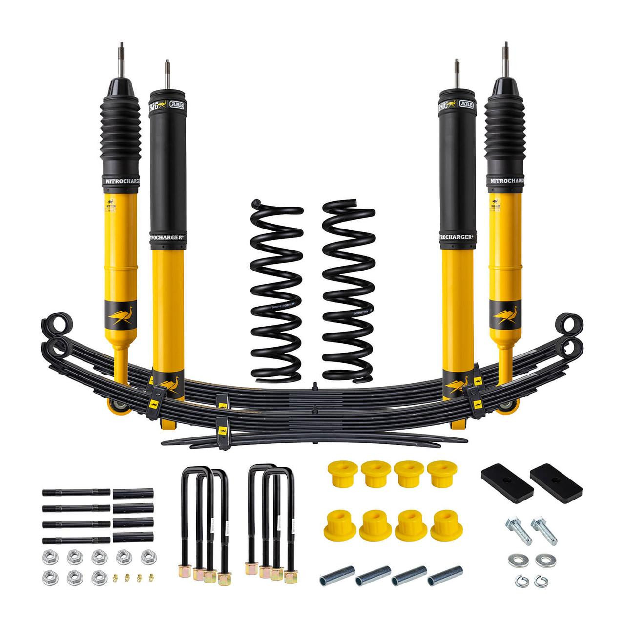ARB 4x4 Accessories Nitro Plus Kit FR 2 in/220-330 lb, RR 2 in/600