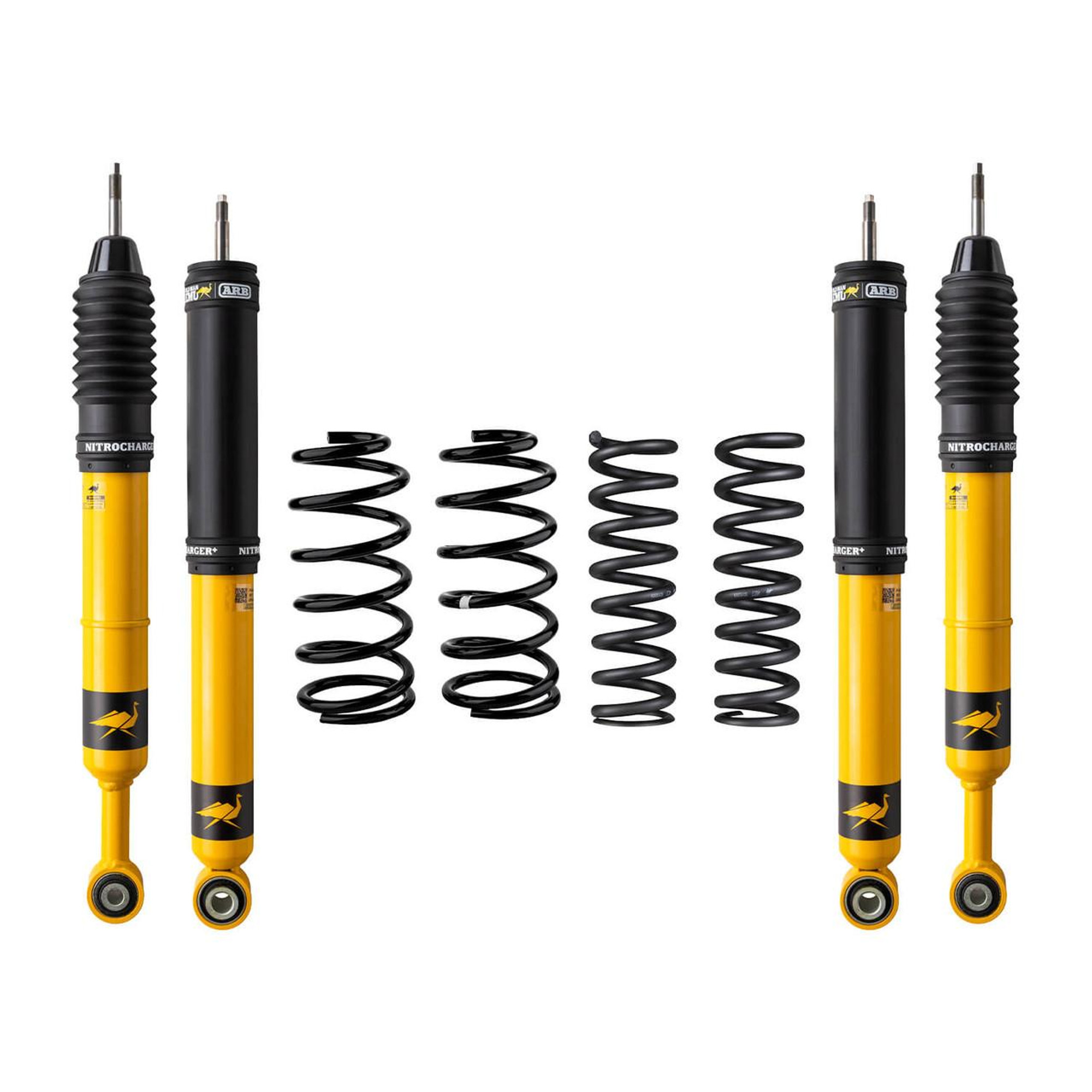 OnOFF  Old Man Emu - 4002K - Nitro Plus Kit FR 2 in/0-330 lb, RR 2