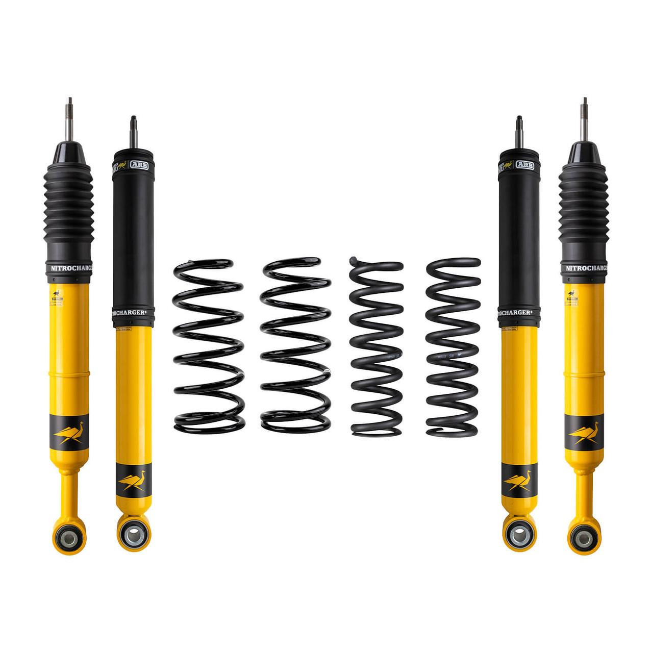 ARB 4x4 Accessories Nitro Plus Kit FR 2 in/0-330 lb, RR 2 in/440