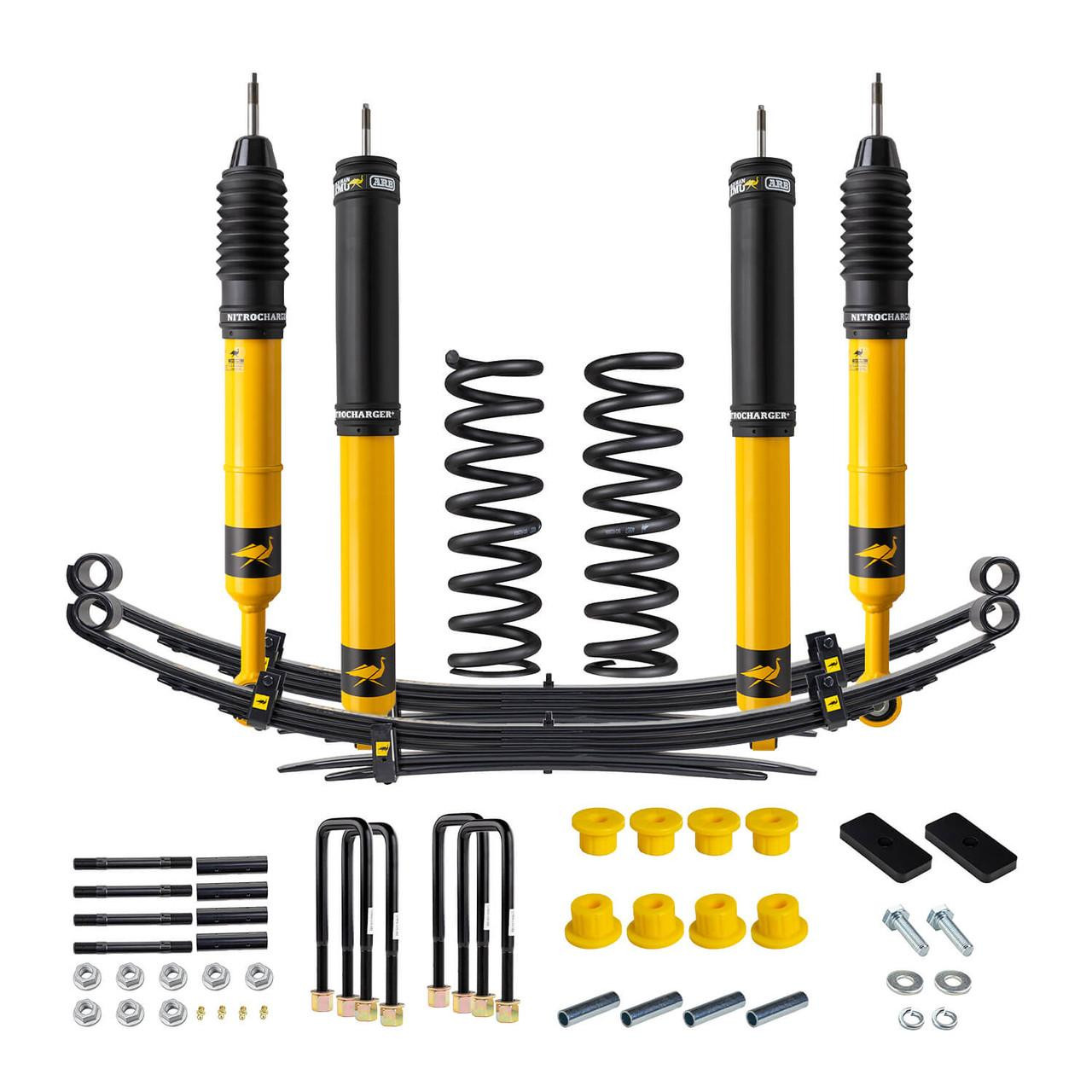 ARB 4x4 Accessories Nitro Plus Kit FR 2 in/0 lb, RR 2 in/0 lb