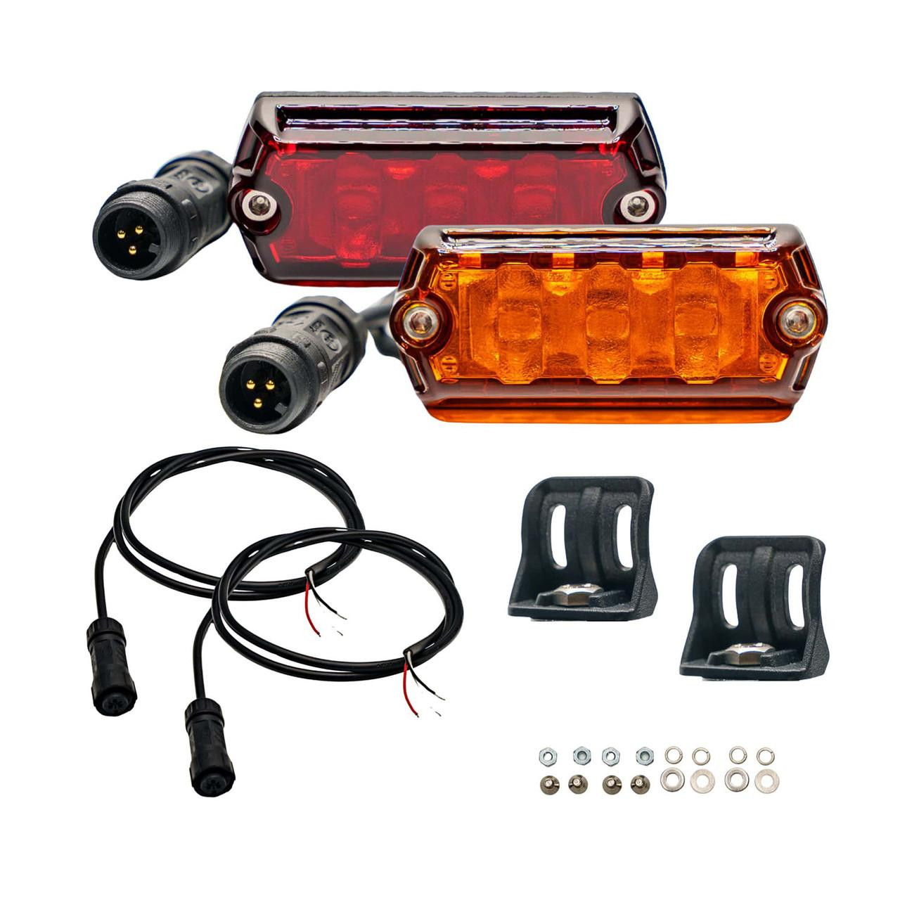 NACHO - NAN412 - NANO 2 Pack Scene Light Kit with Red/Amber Lens