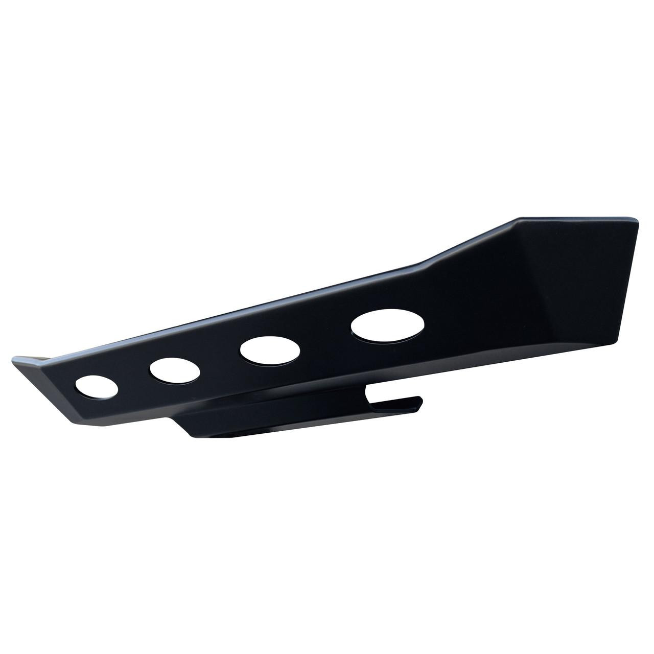 Front JK BRAWLER-MID Bumper Skidplate (Black) - Poison Spyder