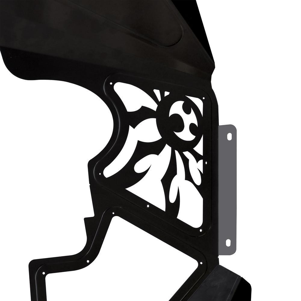 Front JK Vented Inner Fenders (Black) - Poison Spyder