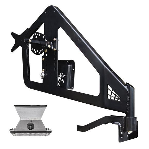 Poison Spyder - 1962031TP1 - Frame Mounted Tire Carrier