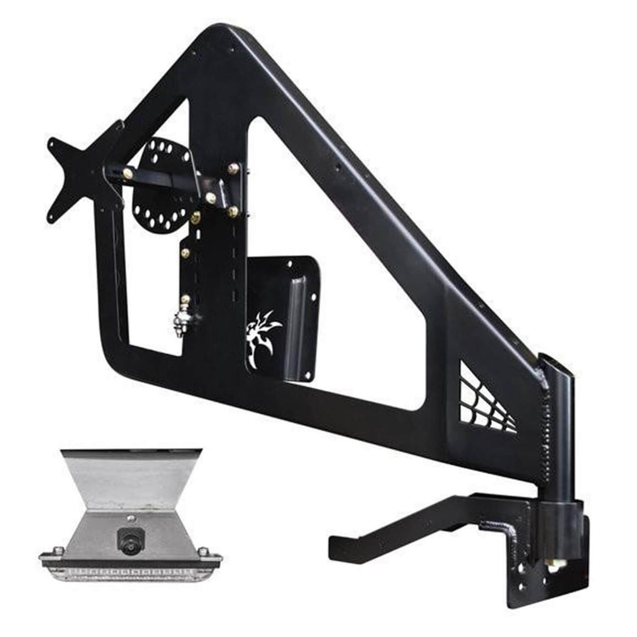 Poison Spyder - 1962031TP1 - Frame Mounted Tire Carrier