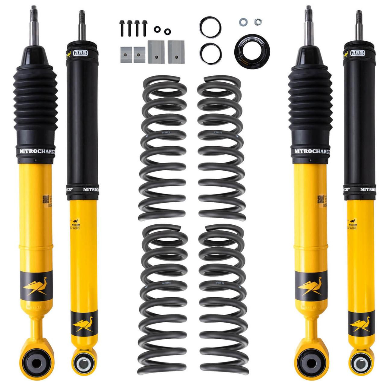 Old Man Emu - 3005K - Nitrocharger Plus Kit FR 3 in/0-330 lb, RR 2