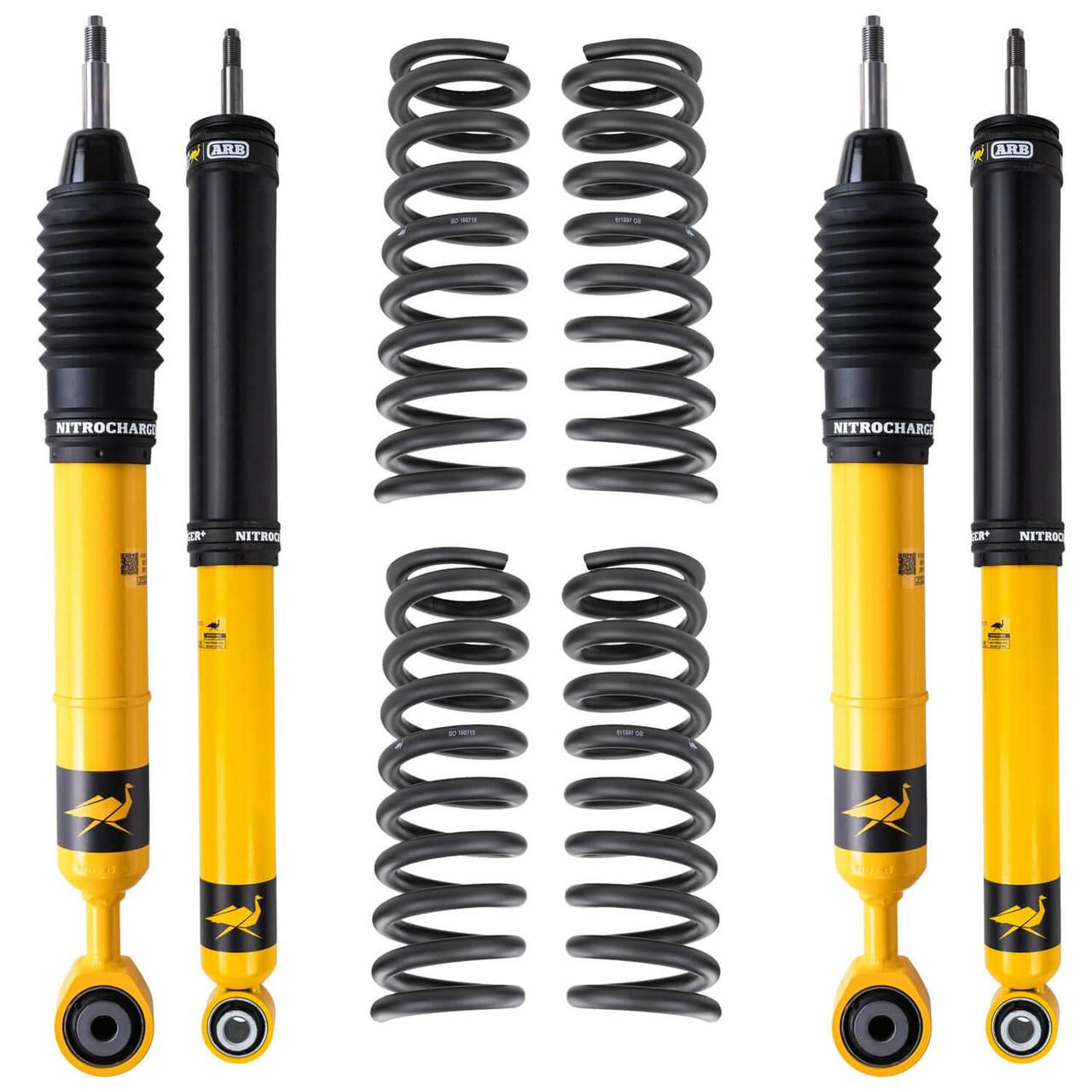Old Man Emu - 3005K - Nitrocharger Plus Kit FR 3 in/0-330 lb, RR 2