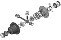 ARB Air Locker Differential Dodge RAM 1500, 31 SPL 9.25in Rear ZF C-Clip Axle RD269 