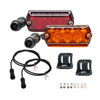 ARB NANO 2 Pack Scene Light Kit with Red/Amber Lens NAN412 