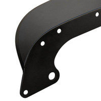 Poison Spyder Front JL/JT CRUSHER Flares (Black) 